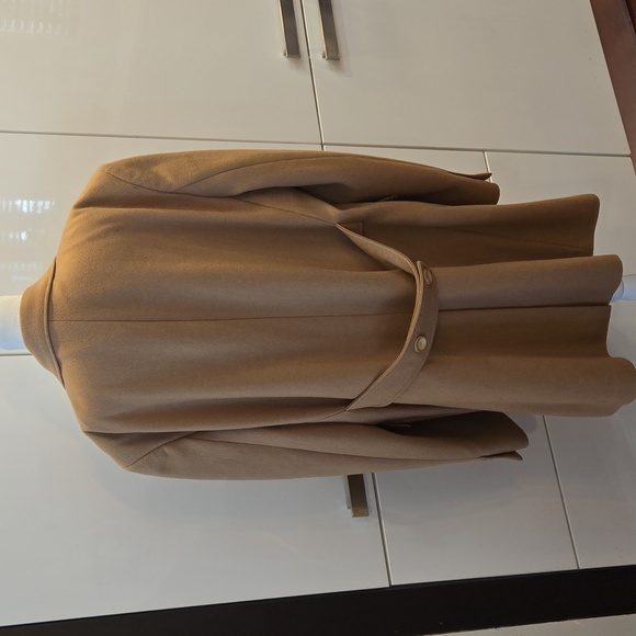 Talia Mens Wool Double Breasted Coat Camel Tan Size XXL - Picture 3 of 12